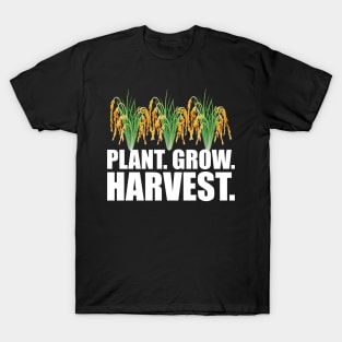 Rice Farmer - Plant grow harvest w T-Shirt